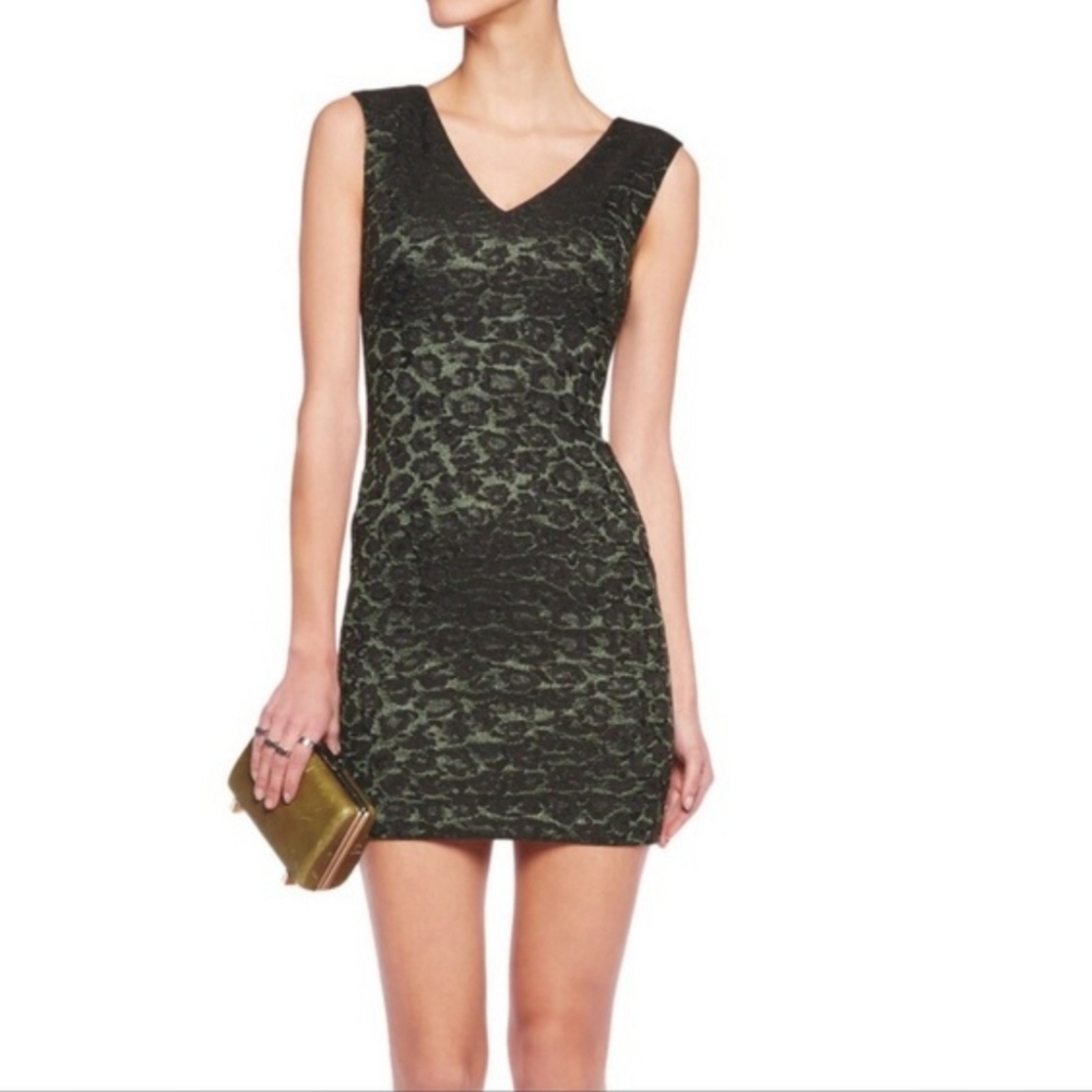 Alice + Olivia Jayda Leopard Mini Dress
